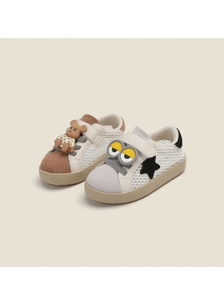 Children's Shoes Contrasting Color Board Shoes Spring Version