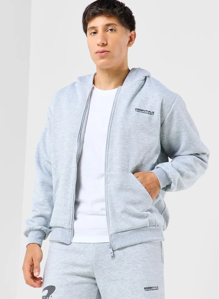 Regular Zip Hoodie