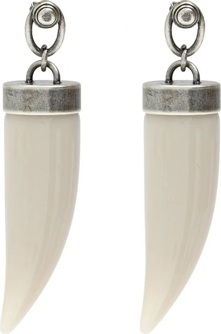 Zadig & Voltaire Horn Dropped Earrings