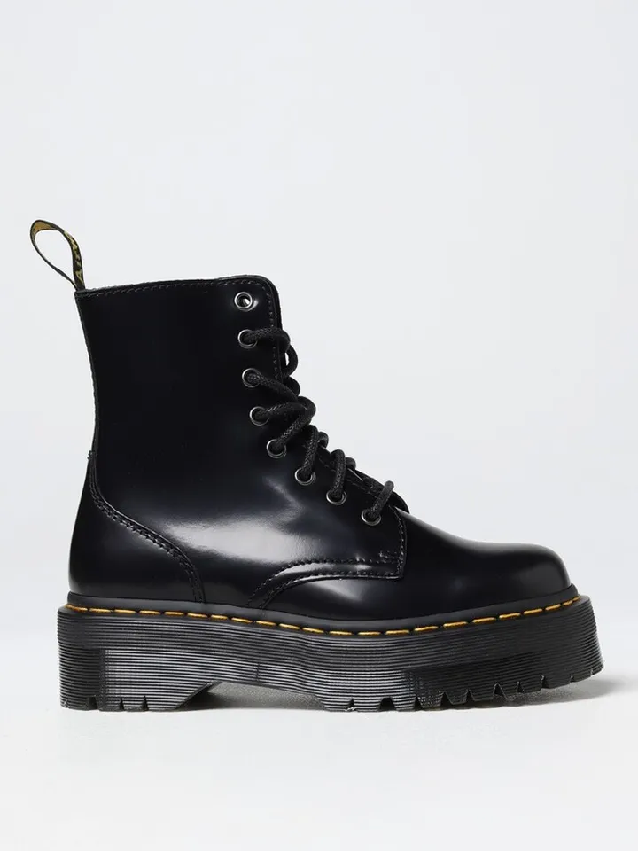 Flat booties woman Dr. Martens
