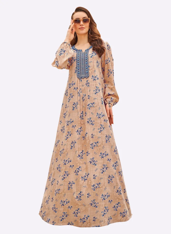 Sara Bell Flower Jalabiya