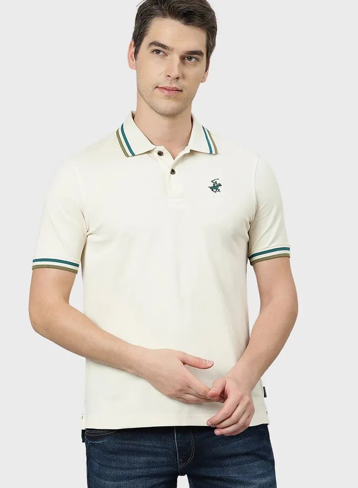 Logo Tipped Polo