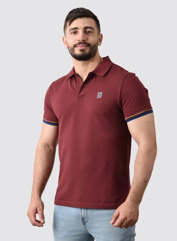 Men's Performance Polo - Red