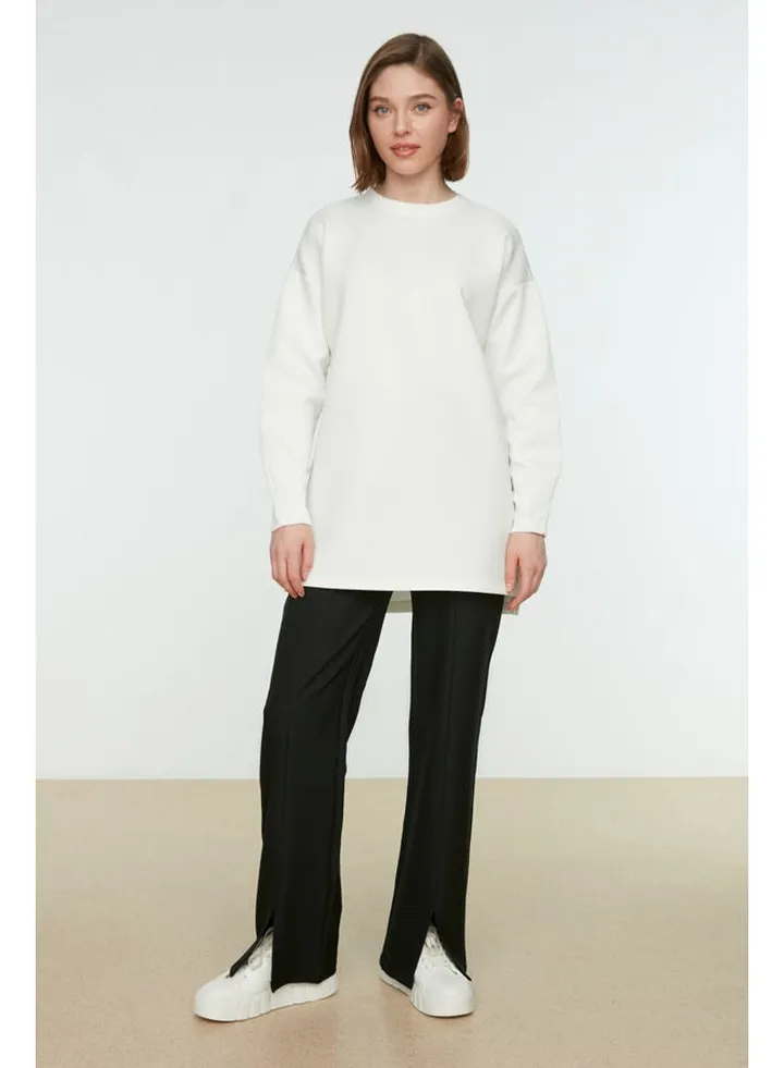 Tunic - Ecru - Crew neck