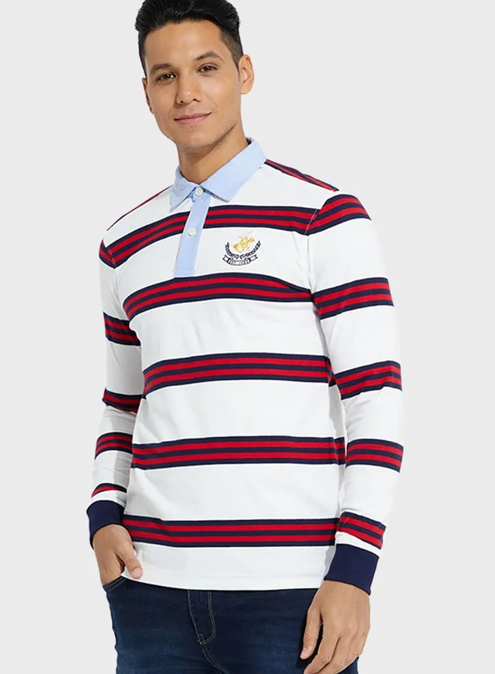 Striped Polo