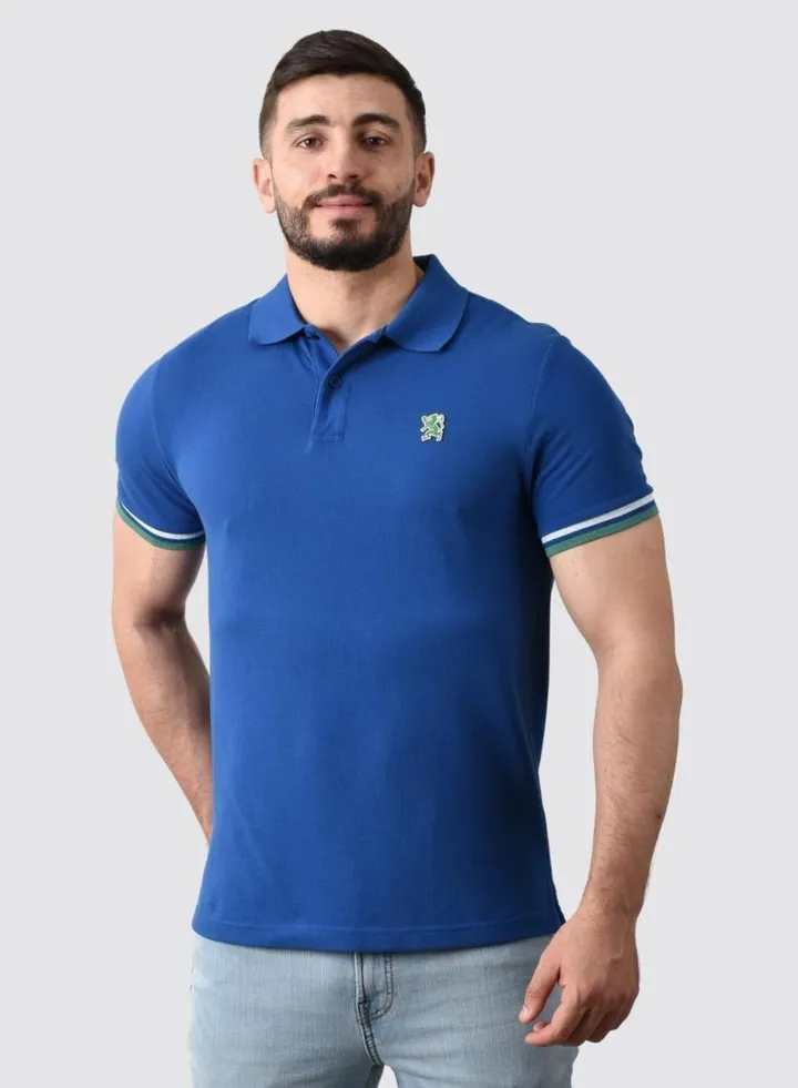 Men's Performance Polo - Blue