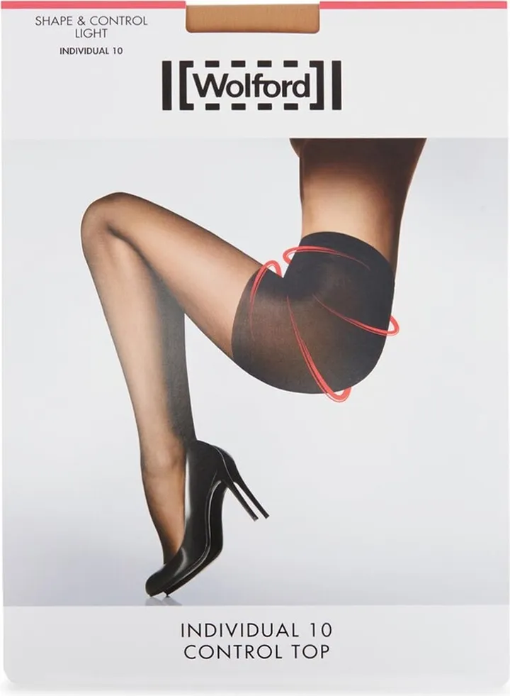Wolford Individual Sand Control-top 10 Denier Tights