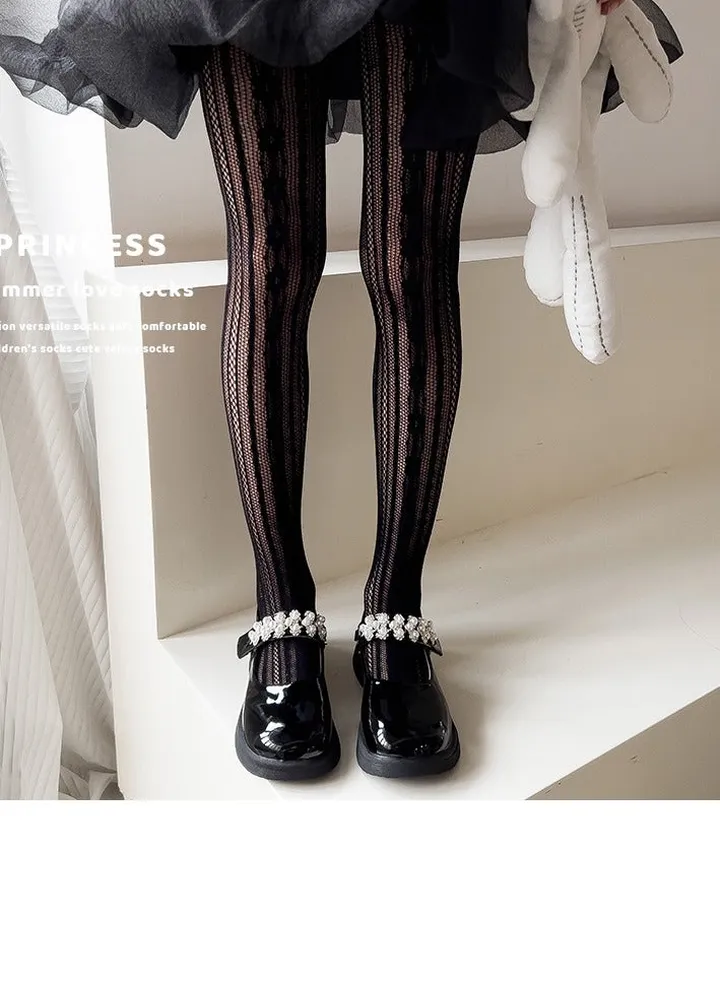 Lolita Style Stockings for Girls Thin Cool Summer Stockings