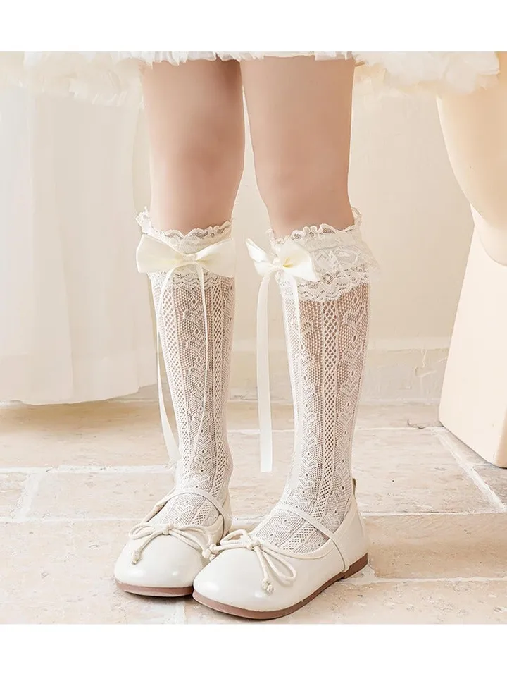 Lolita Style Stockings for Girls Thin Cool Summer Stockings