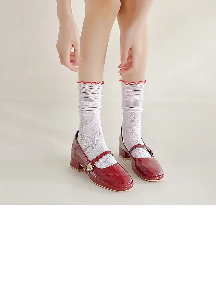 Lolita Style Stockings for Girls Thin Cool Summer Stockings