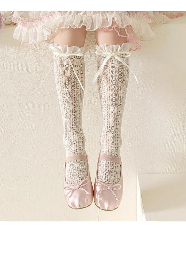 Lolita Style Stockings for Girls Thin Cool Summer Stockings
