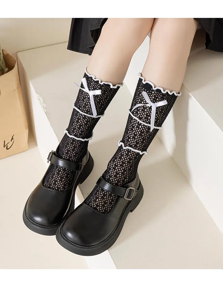 Lolita Style Stockings for Girls Thin Cool Summer Stockings