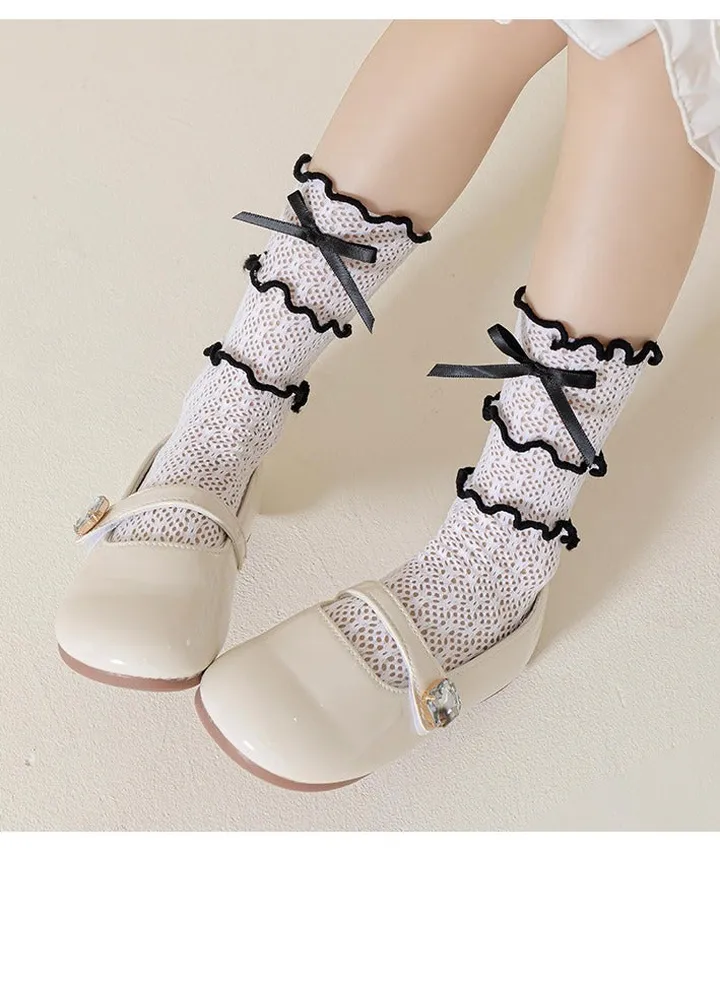 Lolita Style Stockings for Girls Thin Cool Summer Stockings