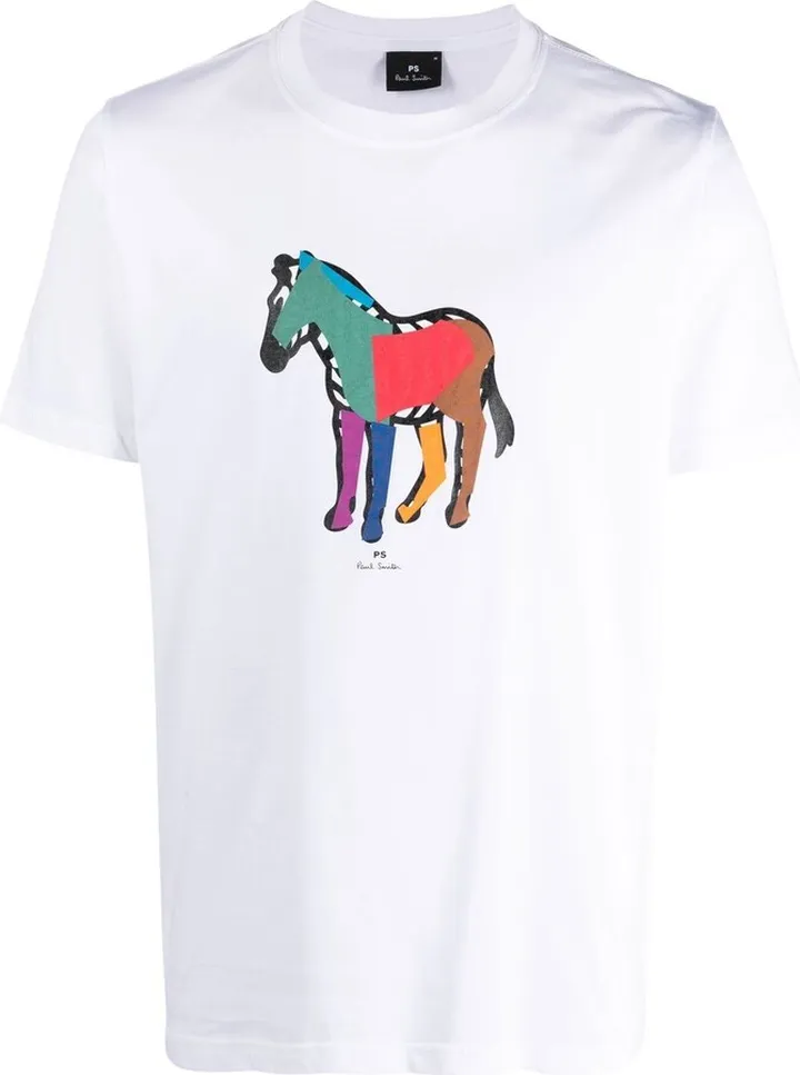 graphic-print cotton T-shirt