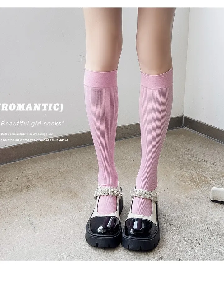 Lolita Style Stockings for Girls Thin Cool Summer Stockings