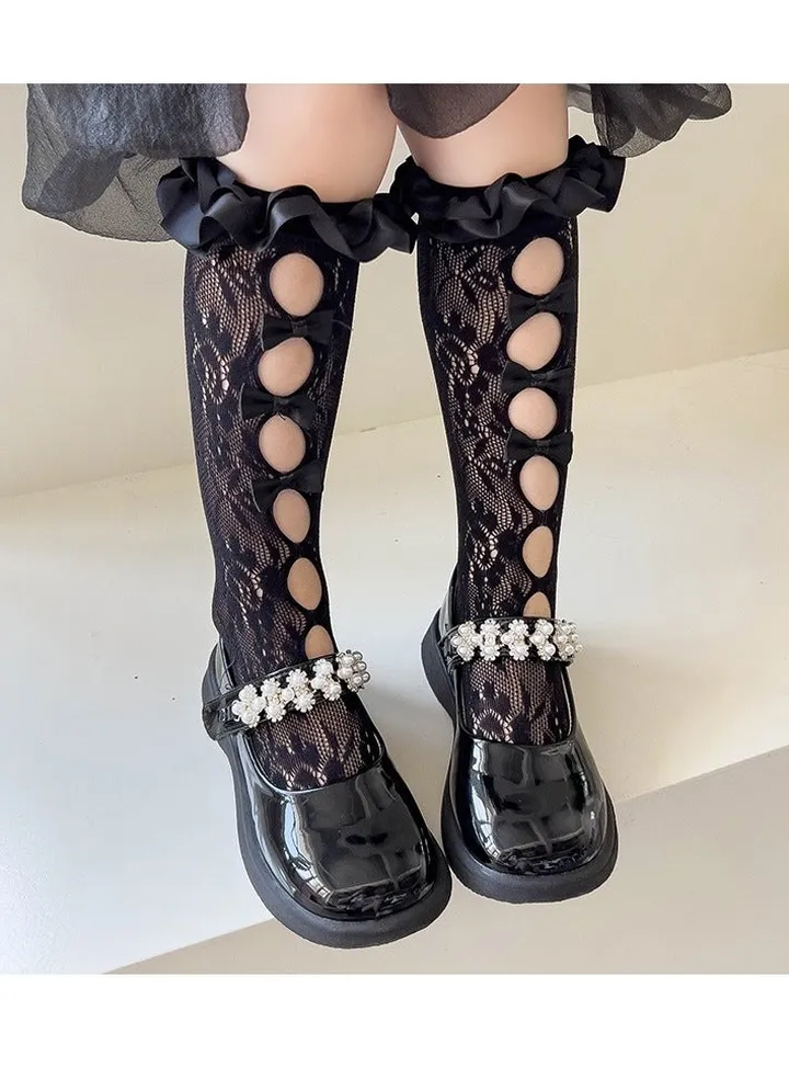 Lolita Style Stockings for Girls Thin Cool Summer Stockings