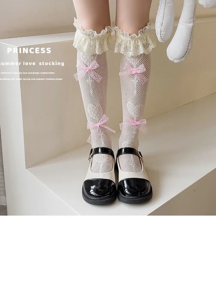 Lolita Style Stockings for Girls Thin Cool Summer Stockings
