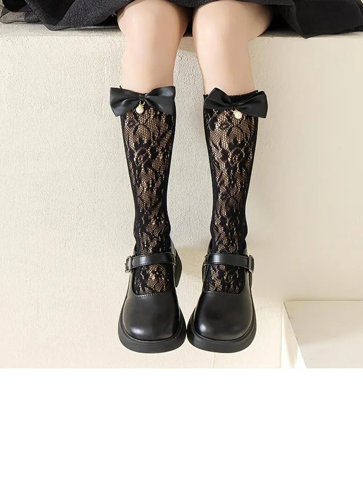Lolita Style Stockings for Girls Thin Cool Summer Stockings