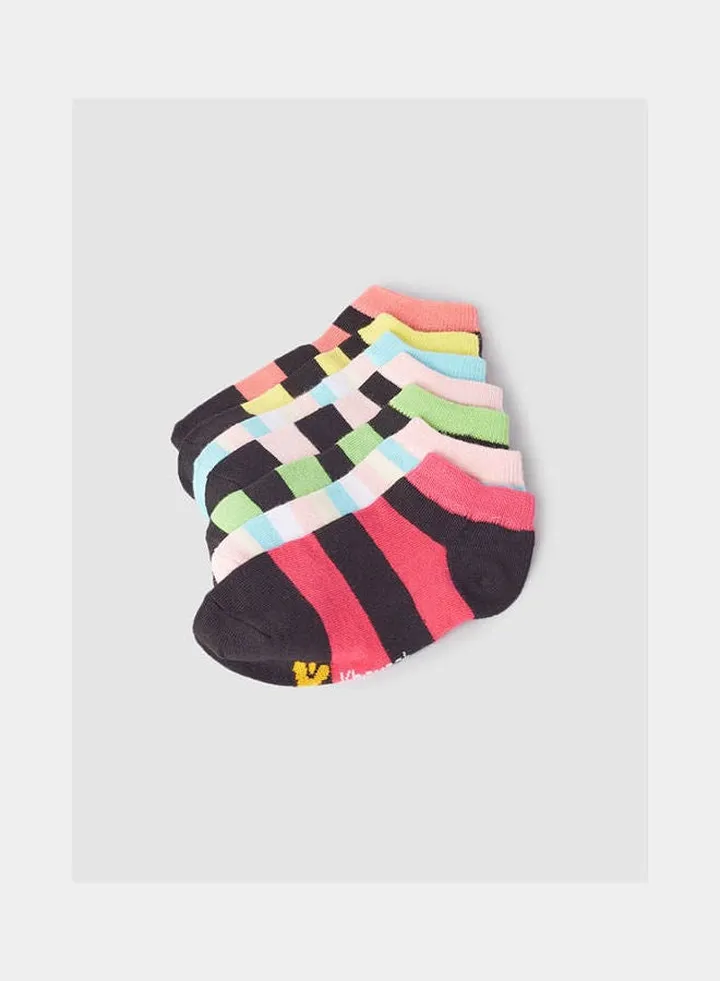 Casual Cotton Socks Multicolour