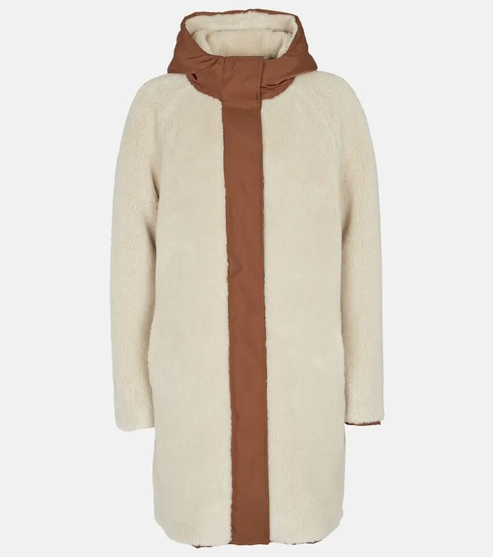 Conway reversible cashmere and silk coat