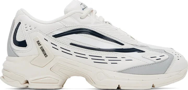 Raf Simons Off-White & Gray Ultrasceptre Sneakers