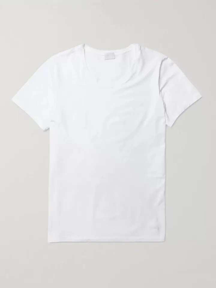Superior Mercerised Cotton-Blend T-Shirt