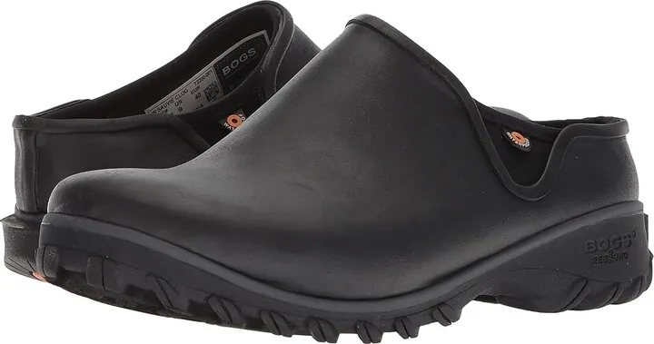 Bogs Sauvie Clog Solid (Black) Women's Shoes