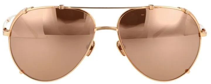 Linda Farrow Newman Aviator Sunglasses