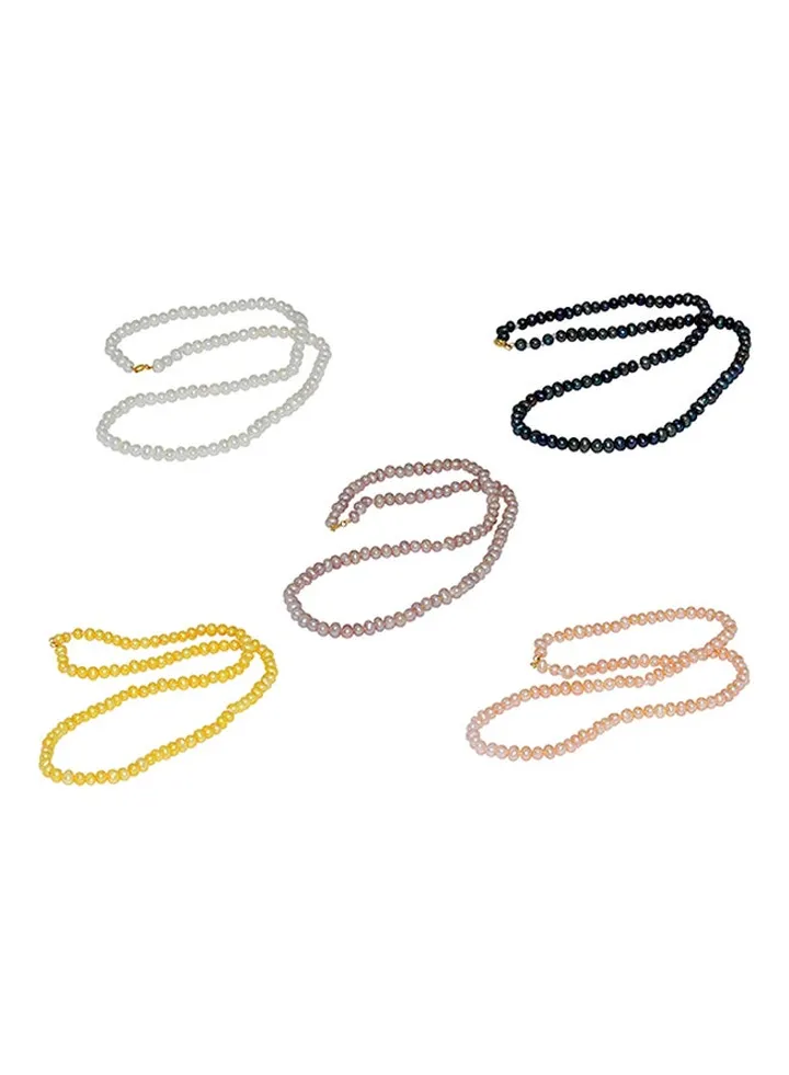 10K Gold Pearl Jewellery Set