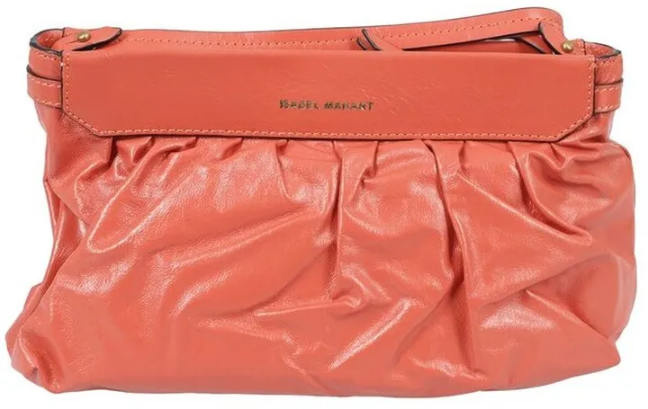 Isabel Marant Logo Printed Zipped Crossbody Bag