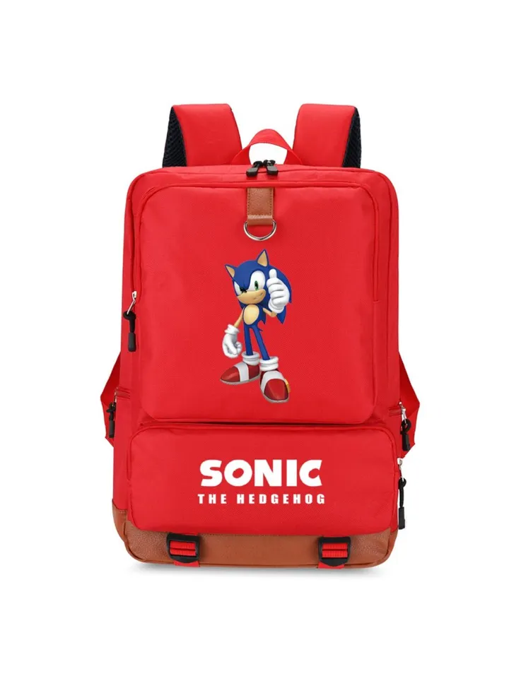 New Cartoon Anime Sonic Backpack