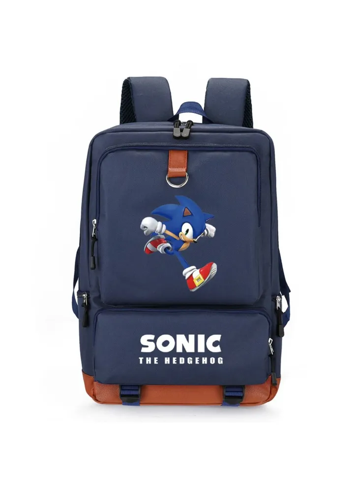 New Cartoon Anime Sonic Backpack