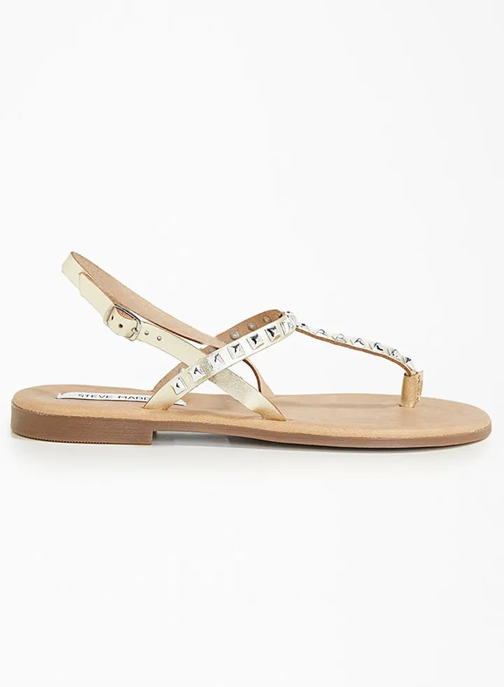 Bizzy-P Studded Sandals Silver
