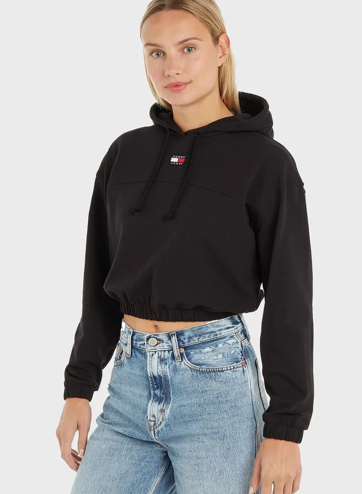 Logo Knitted Hoodie
