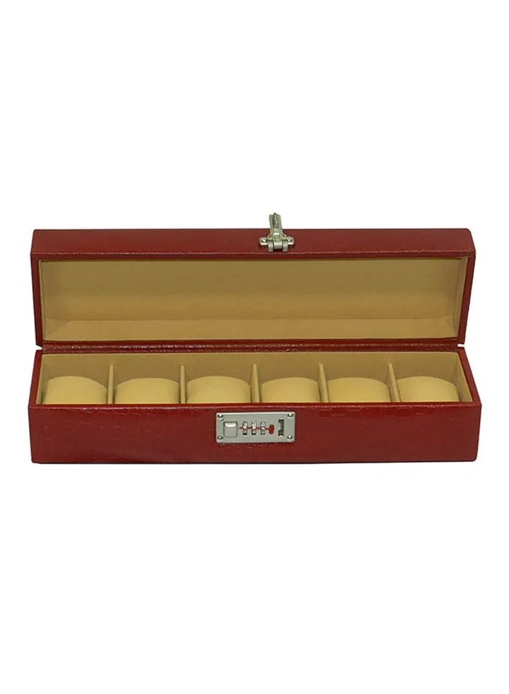 unisex 6-Piece Watch Organizer