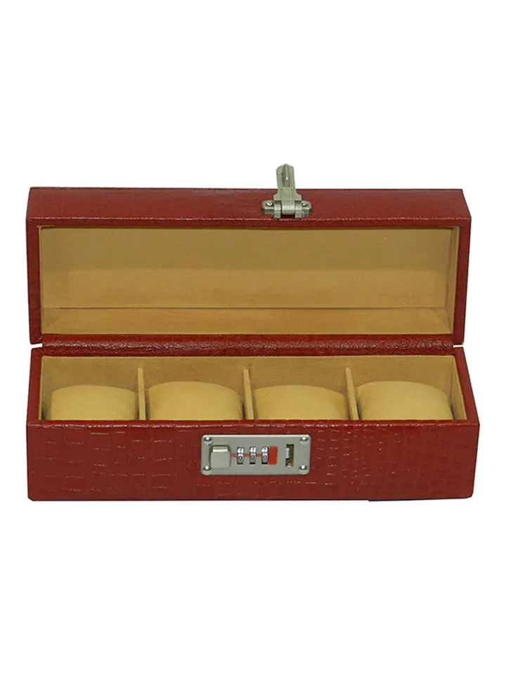 unisex 4-Piece Watch Organizer