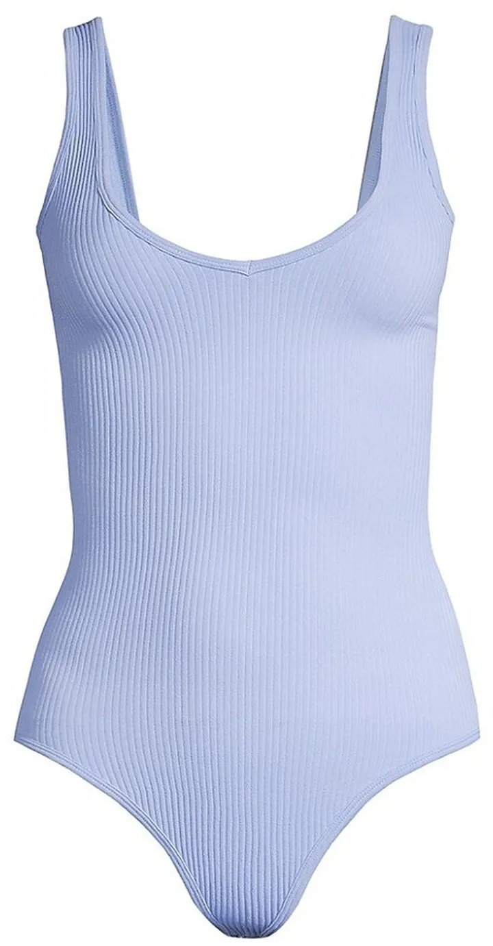 XYZ Rib-Knit Bodysuit