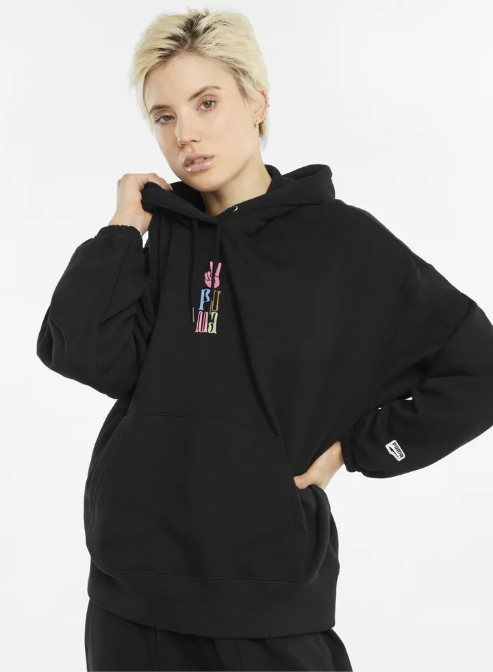 DOWNTOWN Womens Longsleeve Hoodie