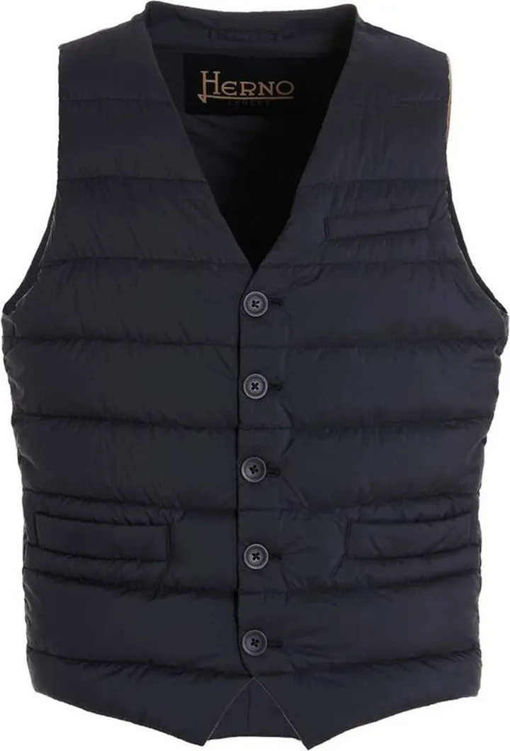 Herno Padded Button-Up Gilet