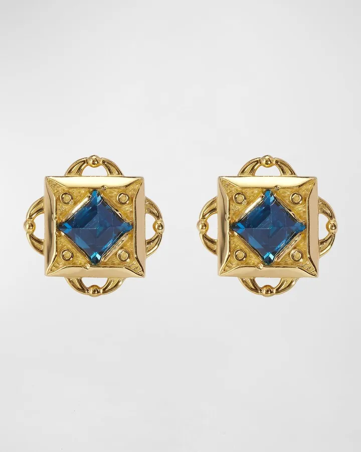 London Blue Topaz Earrings