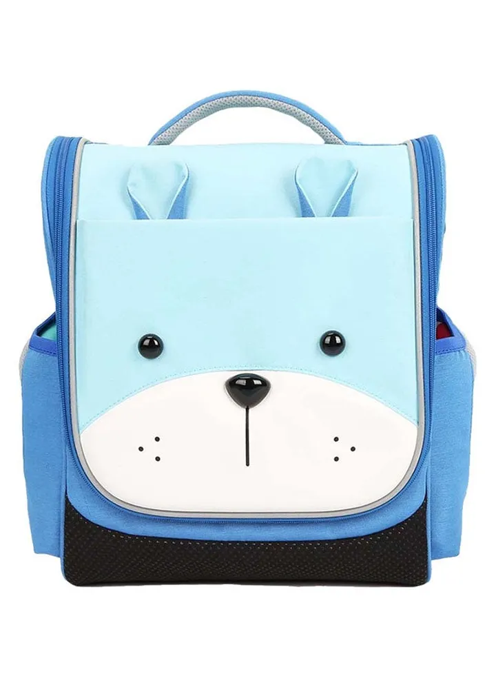 Sapiential Bear School Bag Blue/White/Black