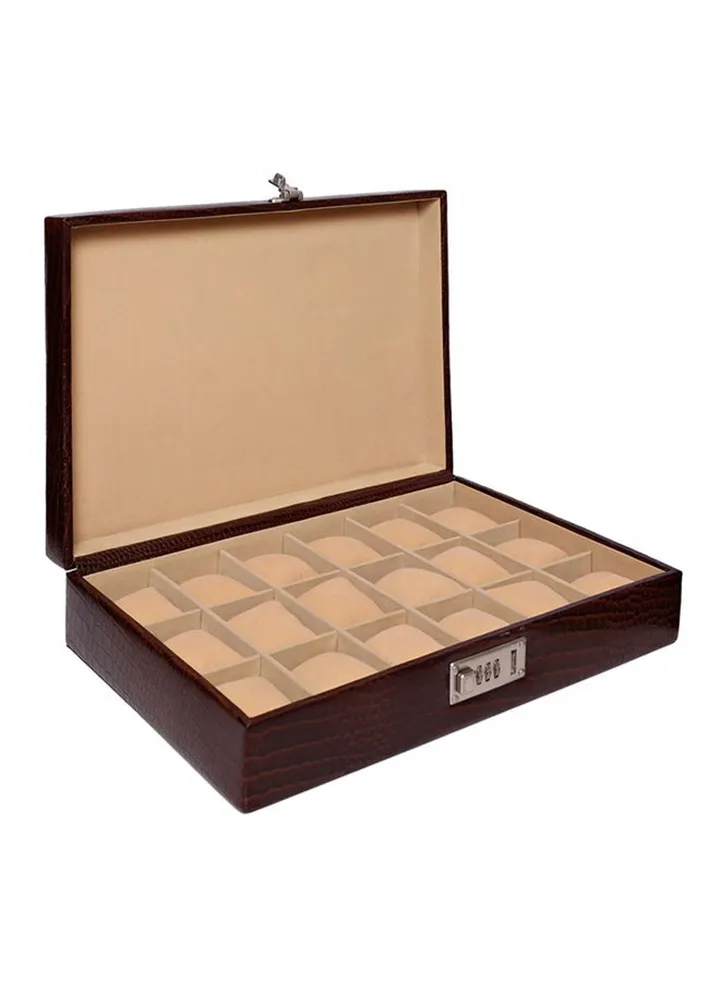 unisex Leather Watches Box