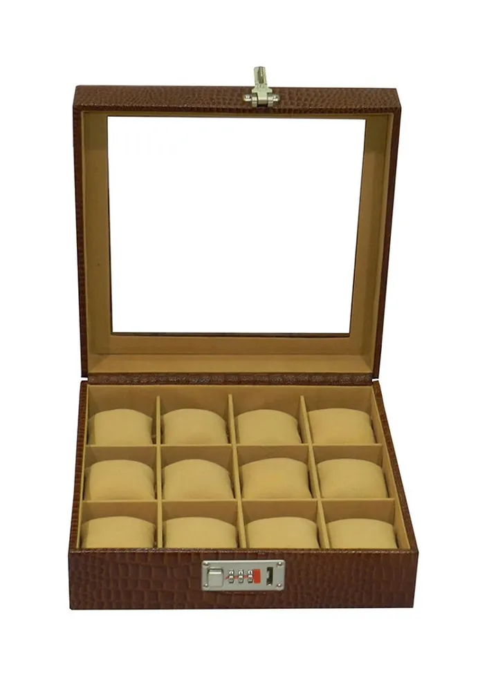 unisex 12-Piece Watch Organizer