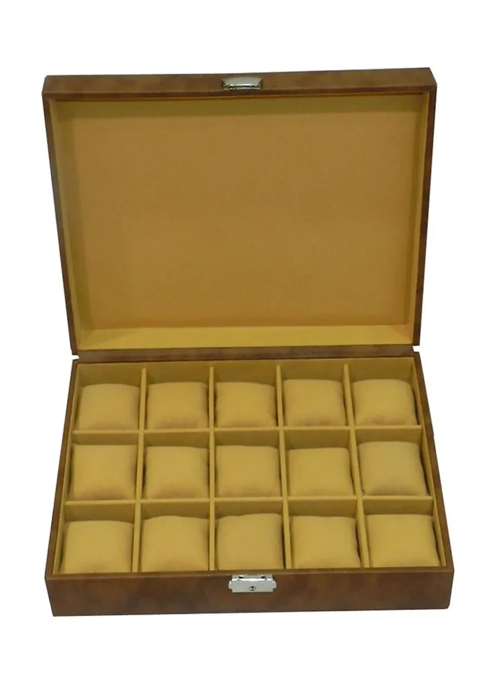 unisex 15-Piece Watch Organizer