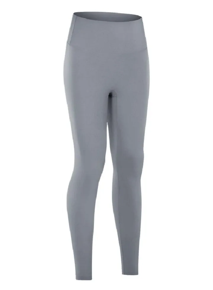 High waist Hip stretch of fitness Yoga Movement pants Straight and Tight