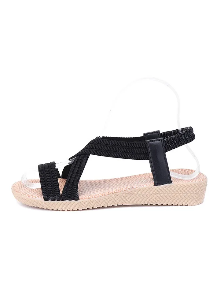 Classic Flat Sandals Black