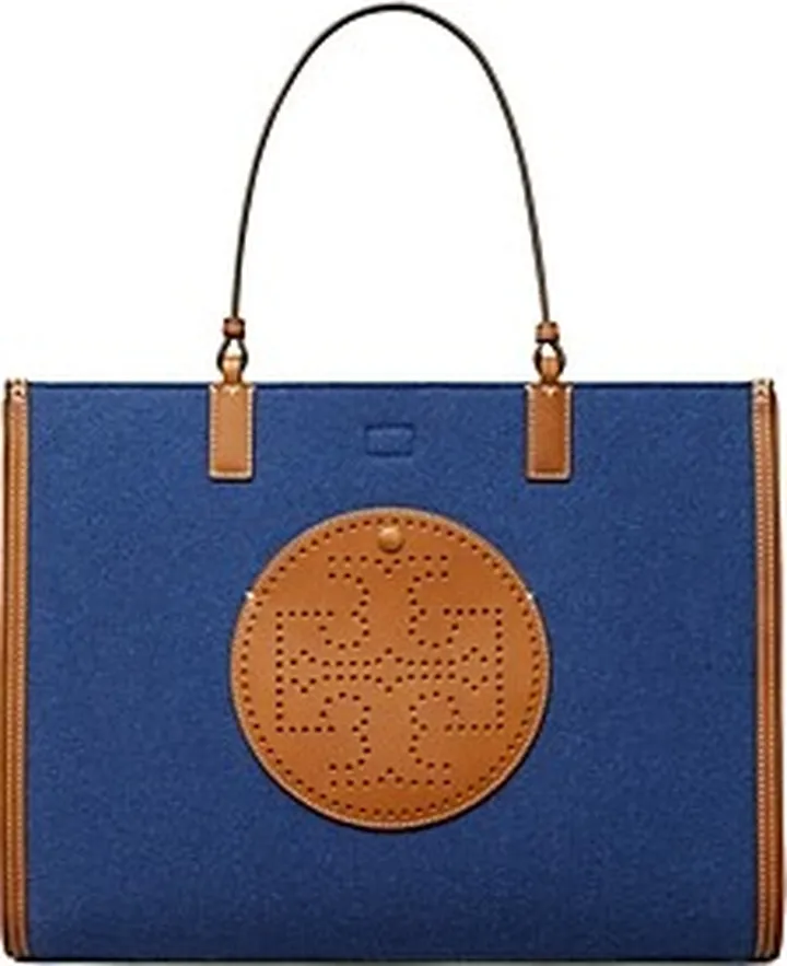 Tory Burch Ella Large Color Block Felt Tote