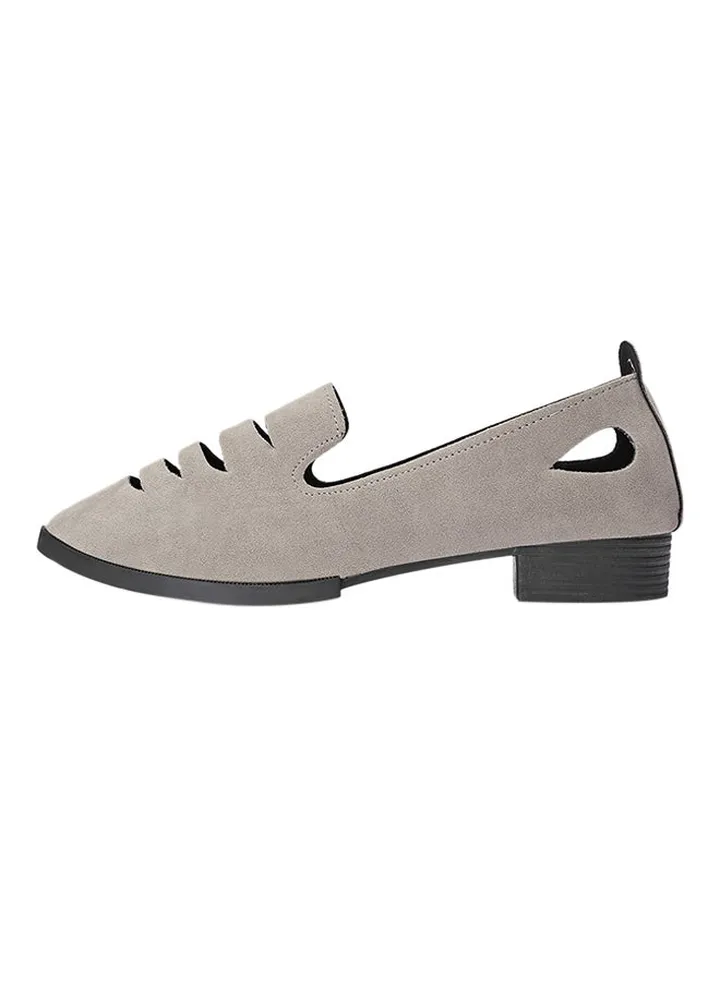 Unique Accent Casual Sandals Grey