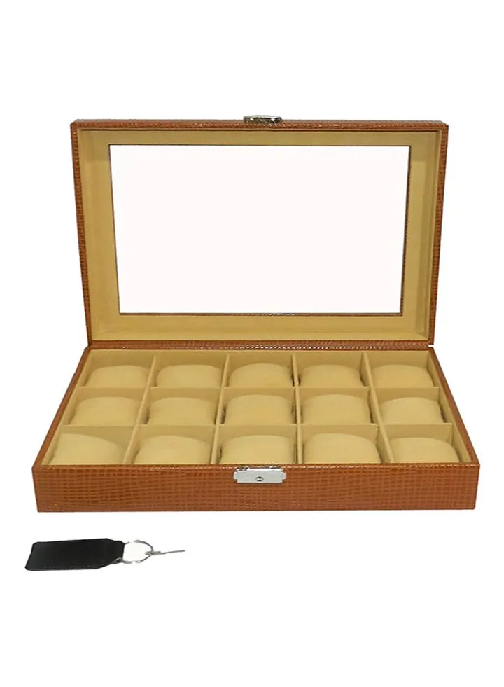 unisex Faux Leather Watches Box