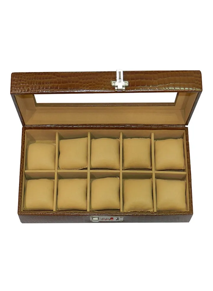 unisex 10-Piece Watch Organizer